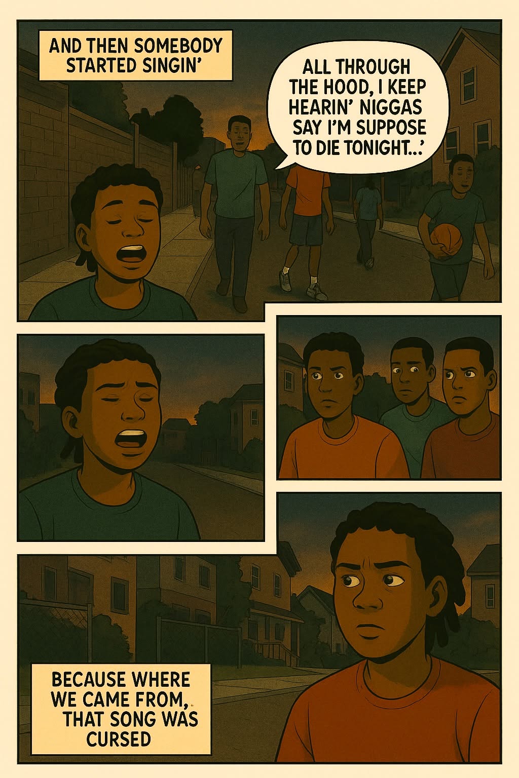 The Day Before The Party — panel 4