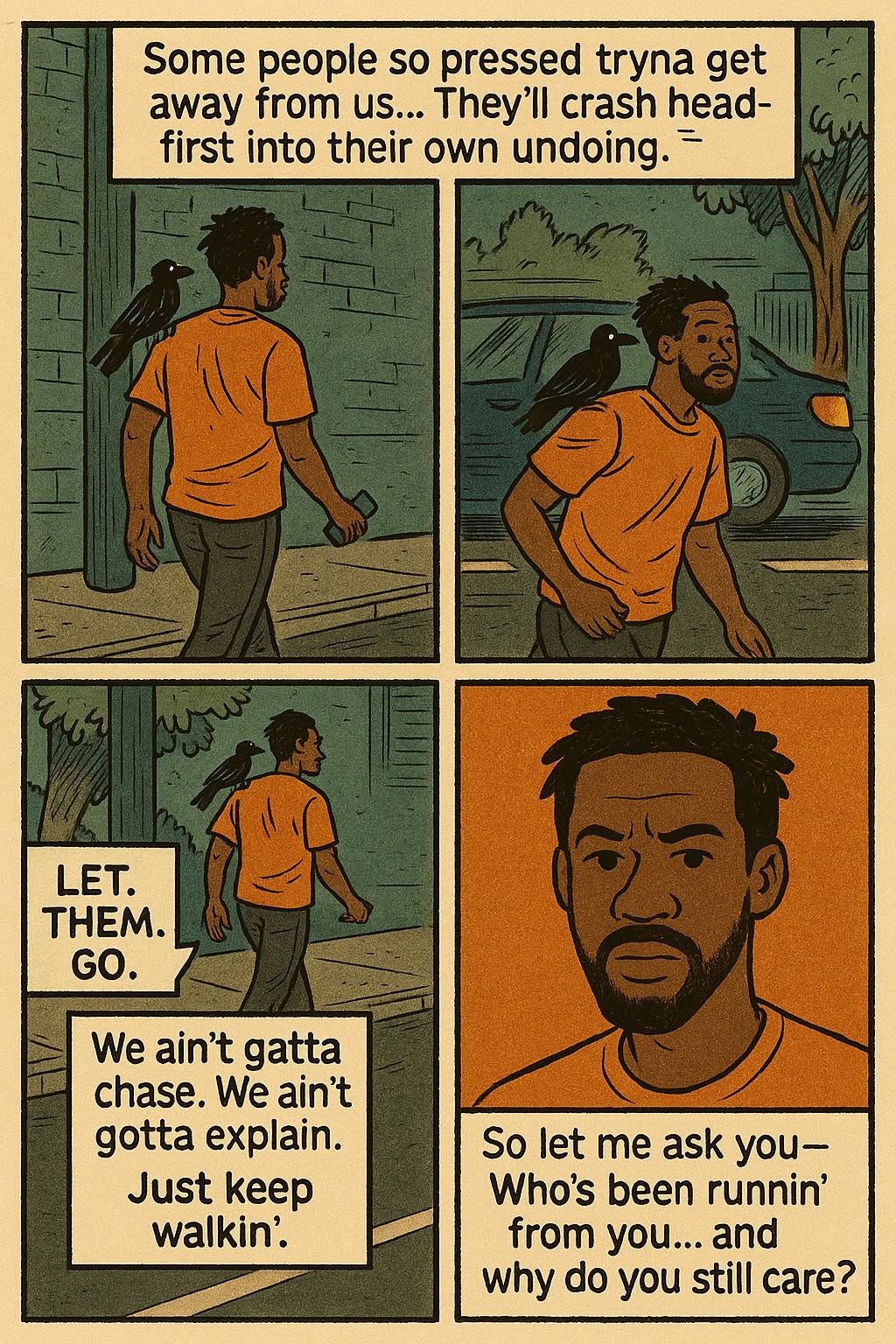 The Chicken Bone & the Crosswalk — panel 6