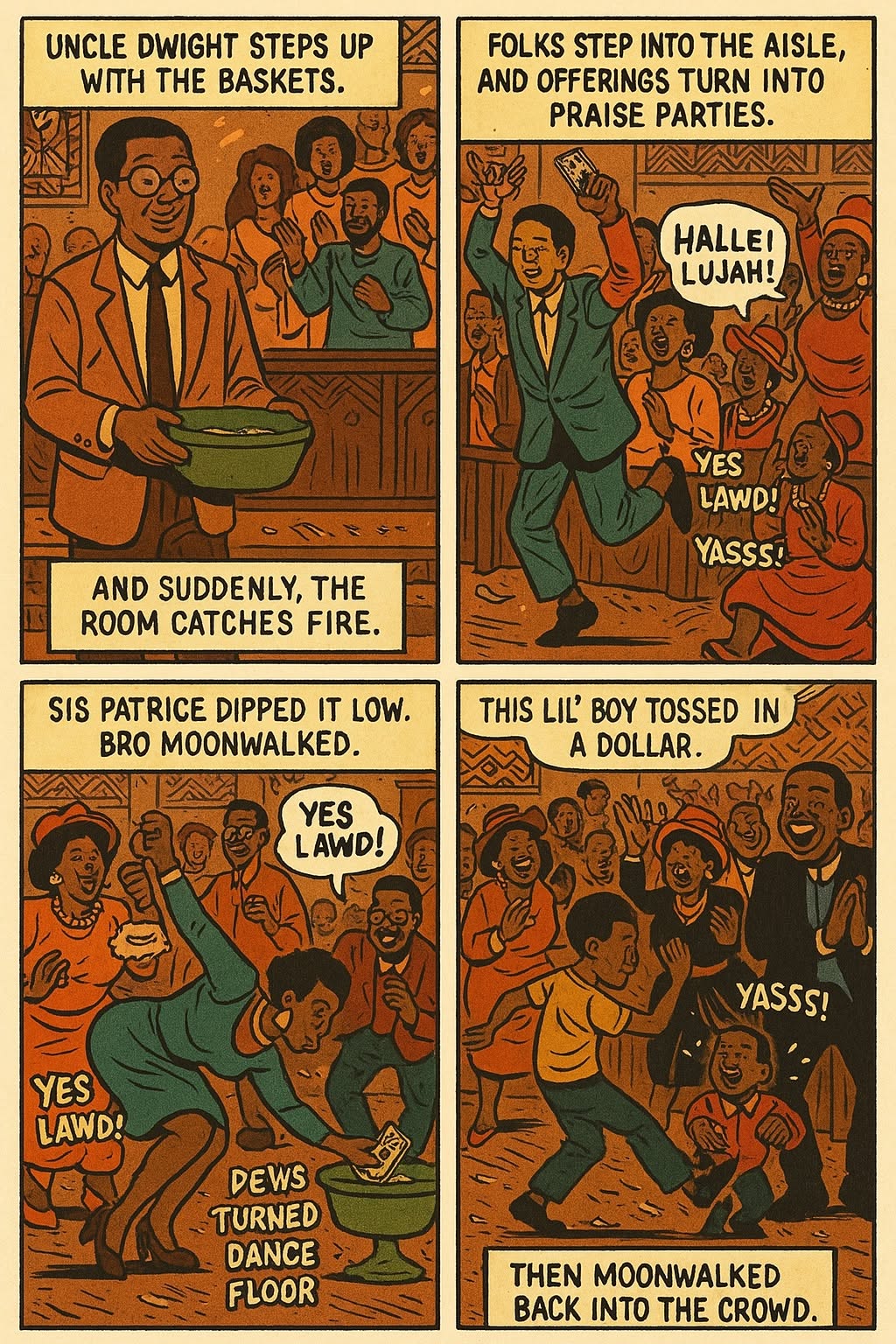 Sanctified Chaos & The Wig Heist — panel 7